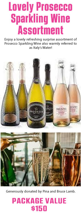 Lovely Prosecco Sparkling Wine Assortment