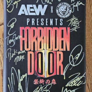 Autographed AEW Turnbuckle Memorabilia (2024)