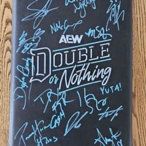 Autographed AEW Turnbuckle Memorabilia (2025)