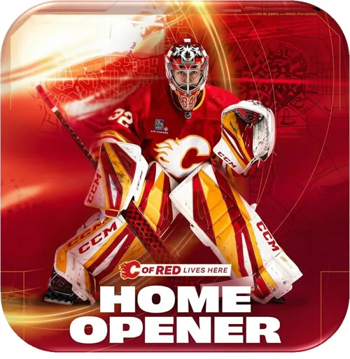 Calgary Flames Home Opener