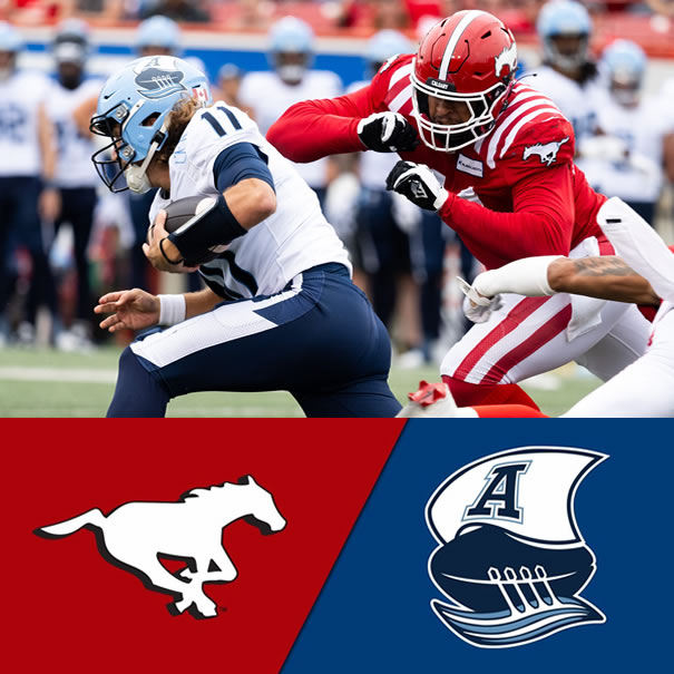 CFL Calgary Stampeders vs. Toronto Argonauts
