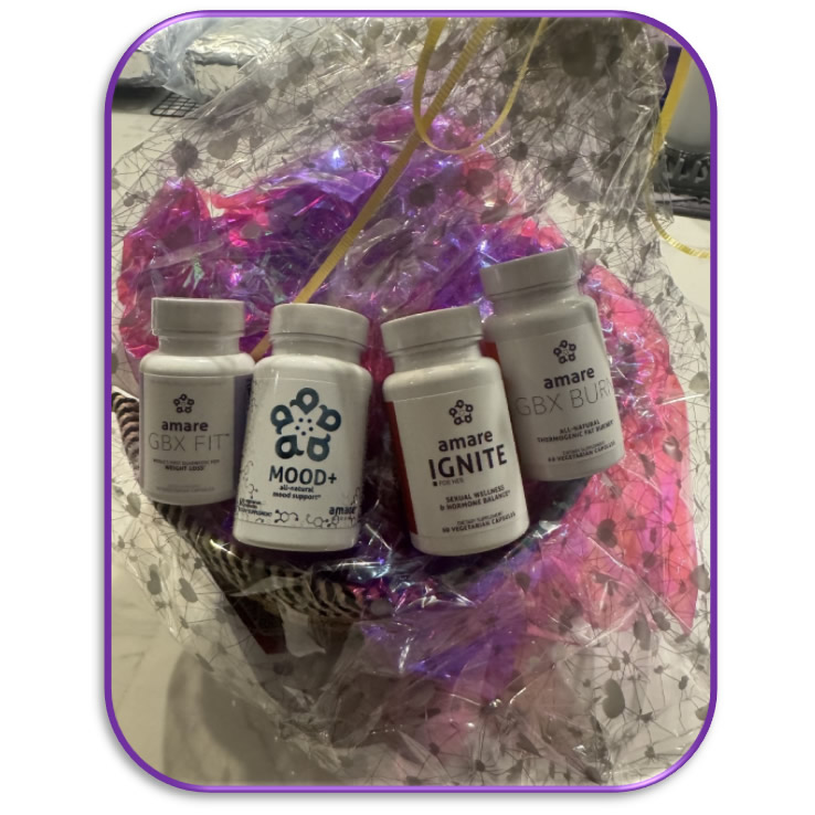 Amare Happy Hormone Pack & GBX Burn Package