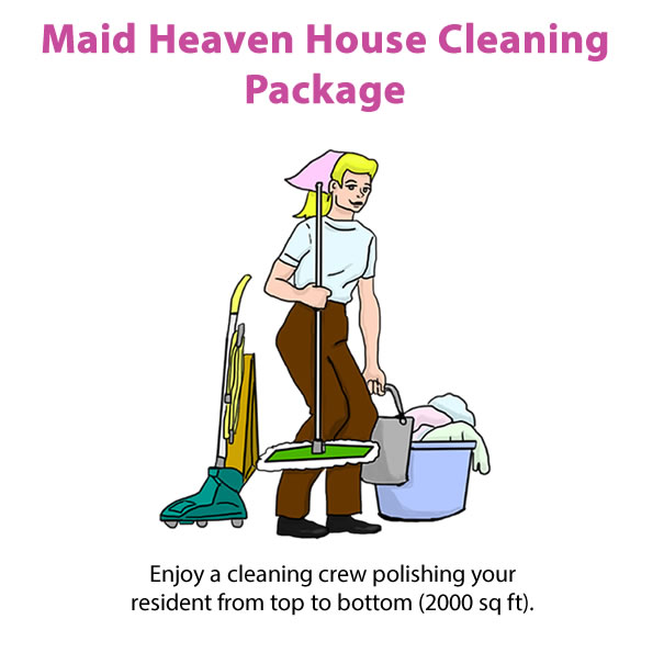 Maid Heaven House Cleaning Package
